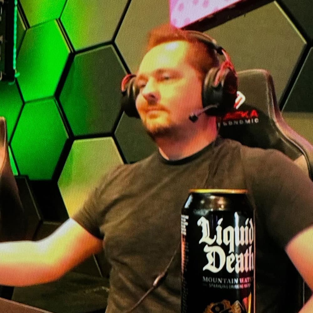 Britton competing at HyperX Arena